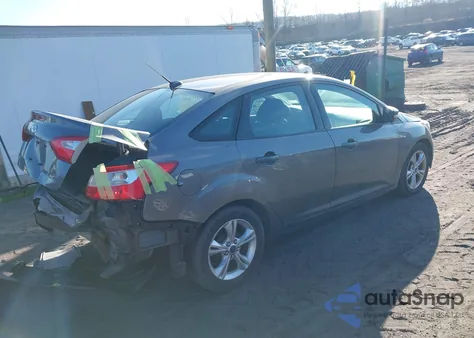 2014 Ford Focus Se из США, поврежденный, VIN 1FADP3F2XEL366695